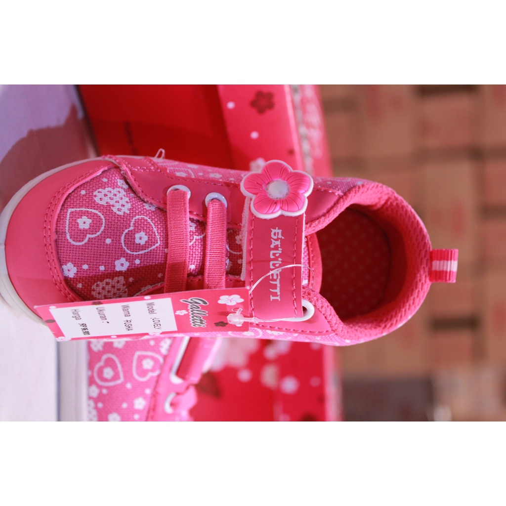 SEPATU ANAK SNEAKERS  BUKAN SEPATU SANTICA  FASHION ANAK PEREMPUAN -GALLETTI LOVELY-