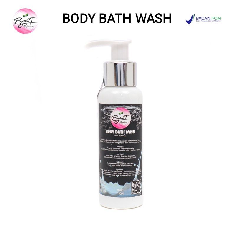 BODY BATH WASH BYOUTBYNISA SABUN MANDI WHITENING BYOUT BY NISA ORIGINAL BPOM AMAN BUMIL BUSUI