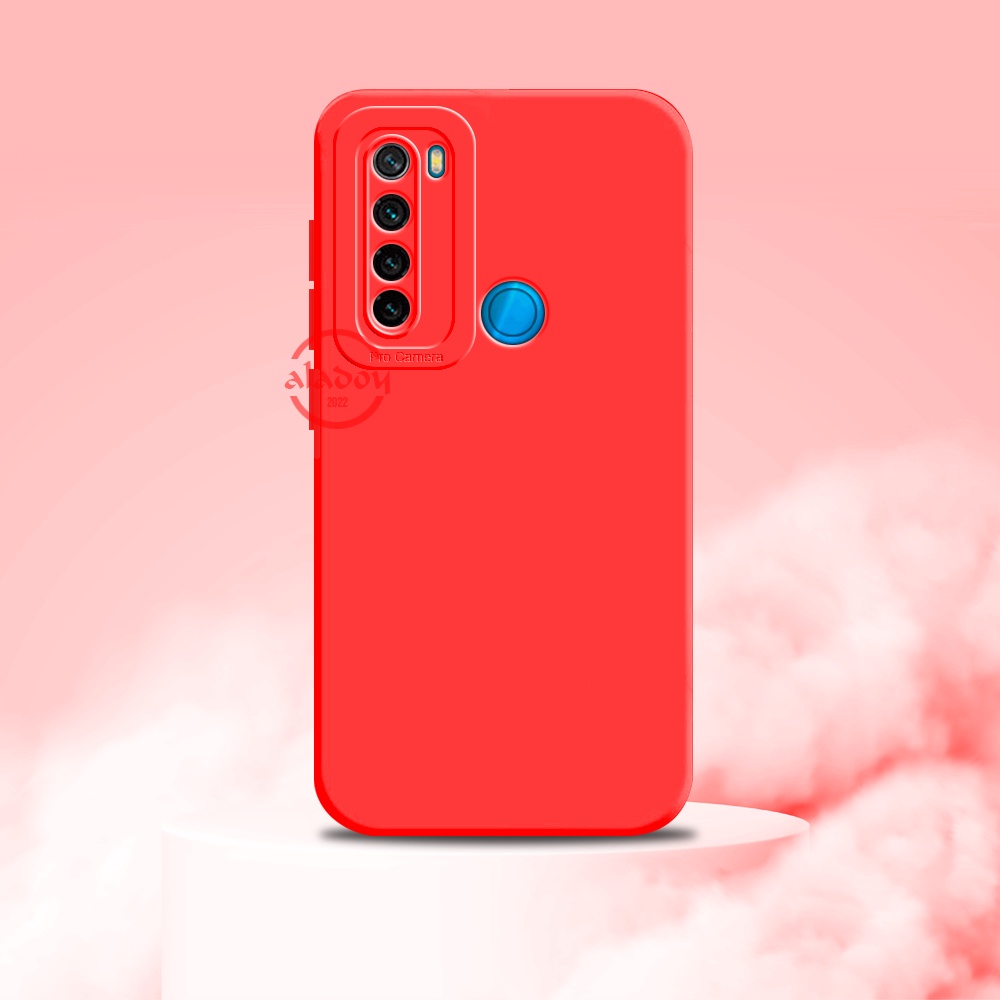 Case Xiaomi Redmi Note 8 Soft Case Liquid Silicone Pro Camera Premium Casing