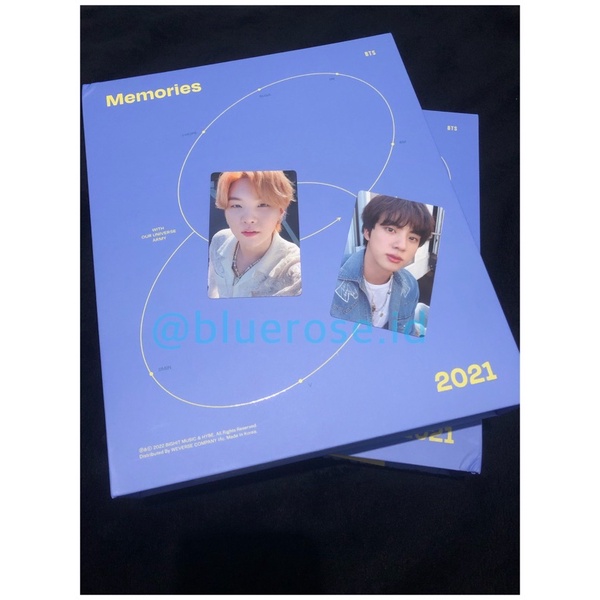 BTS MEMORIES 21 DVD UNSEALED SUGA & JIN