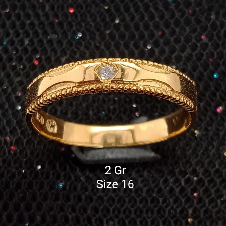 Cincin Emas 17 K - 2 gr Kadar 750 - 3332