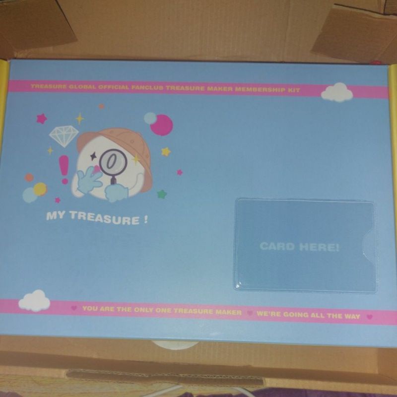 Treasure Membership Kit Fullset Unsealed (Booked)