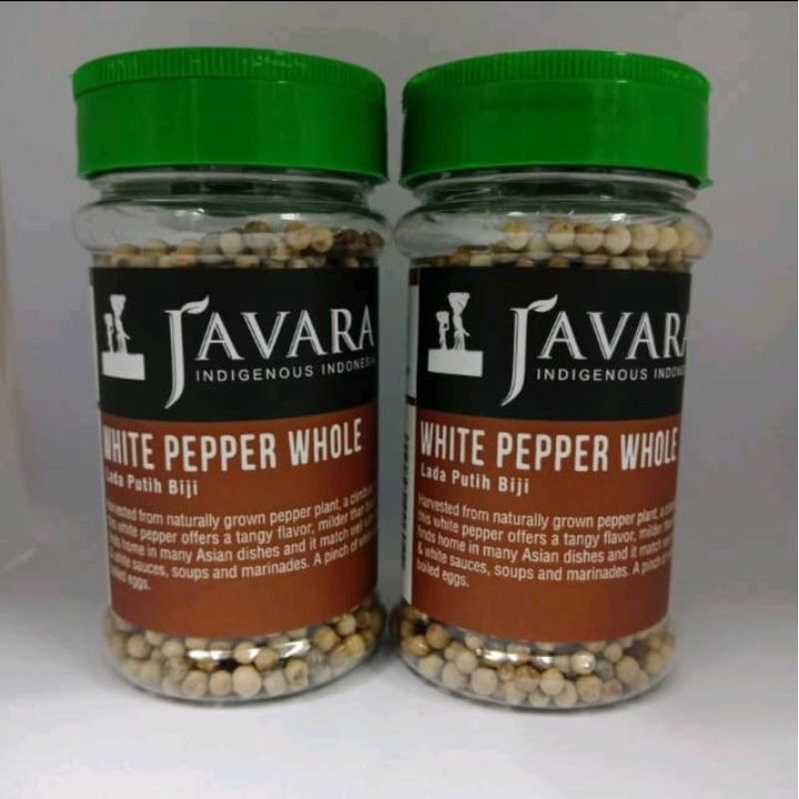 

Javara White Pepper Whole 100gr