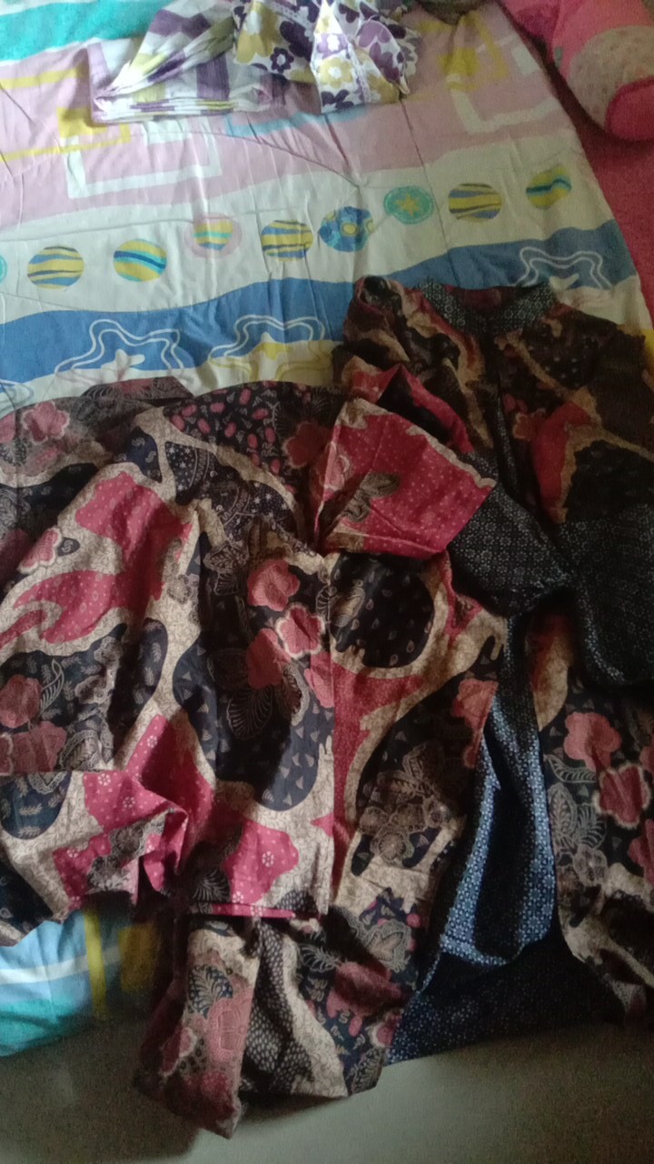 Batik Couple Set Maura Sania Ruffle Ori Ndoro Jowi Dnt M L Xl Xxl Jumbo Termurah