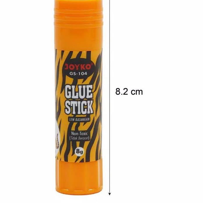 

Terbaik! Glue stick joyko lem batangan gs-104 isi 24 pcs