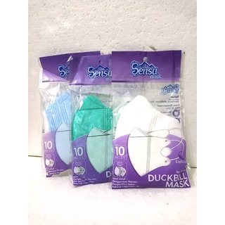 Masker duckbill sensa isi 10pc