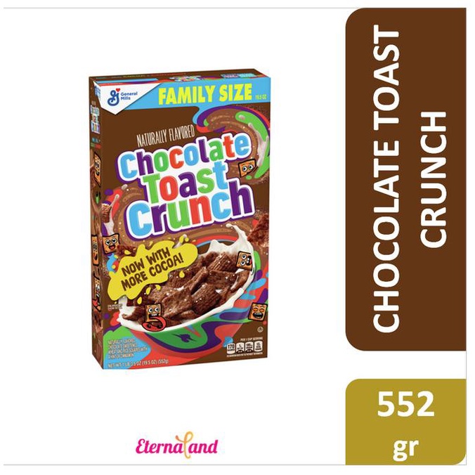 

Chocolate Toast Crunch - Sereal Rasa Cinnamon Chocolate