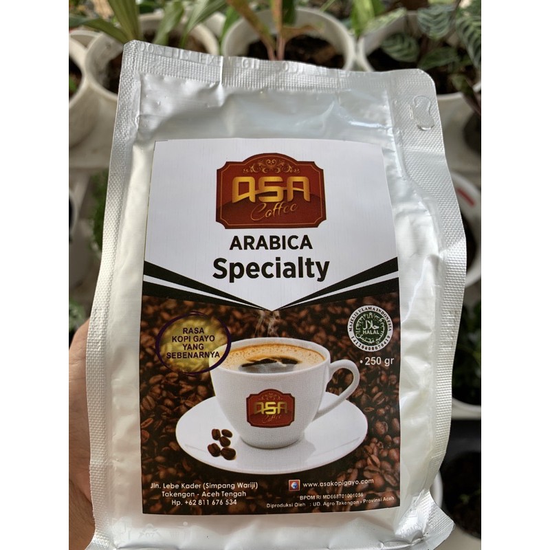 

Arabica speciality kopi gayo 250 gr