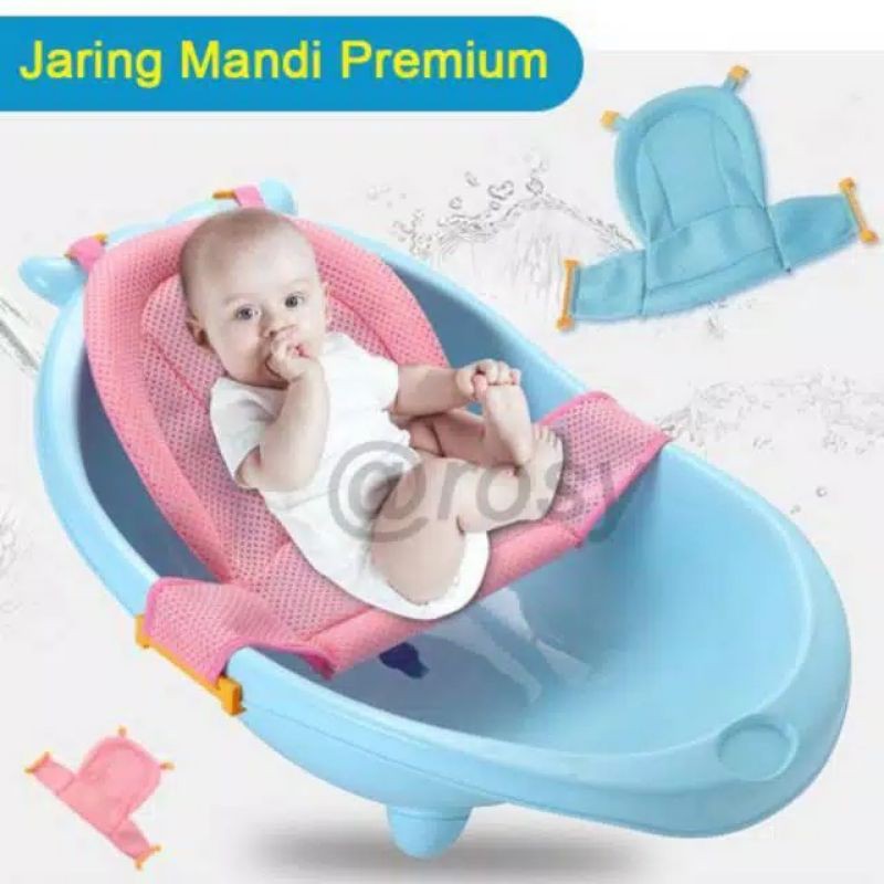 ORI Alas mandi bayi, Kasur alas mandi bayi, jaring mandi bayi , baby bath helper, ready Bandung Baby Bath Helper | Baby Bather | Jaring Bak Mandi Bayi | Jaring Penyangga bayi alas mandi alas kasur jaring mandi ALAS MANDI BAYI KASUR FLOATING BATH MAT FOR B