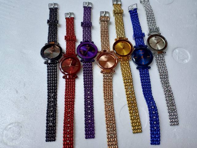 Jam Tangan Wanita Look Fashion Diyoor Balok ANALOG