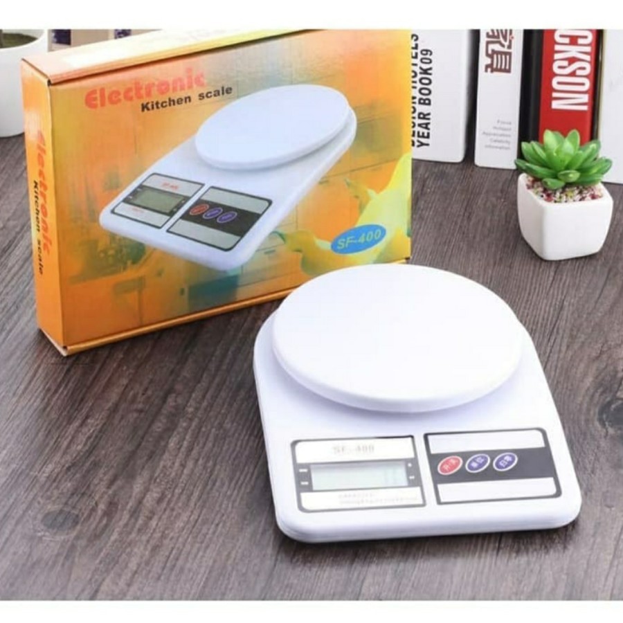 Timbangan Dapur Digital 10kg dengan Baterai