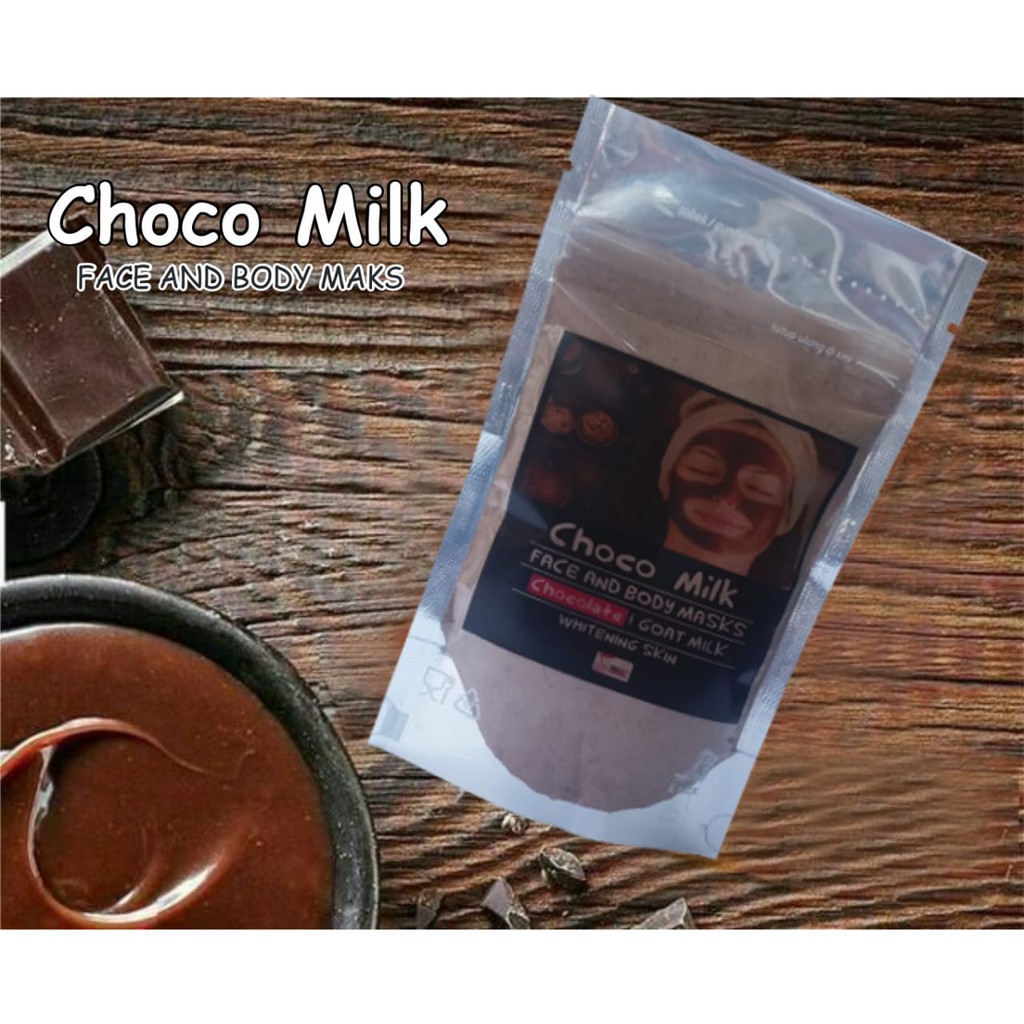 

Pemutih Kulit - Choco Milk Masker Coklat + Susu Kambing