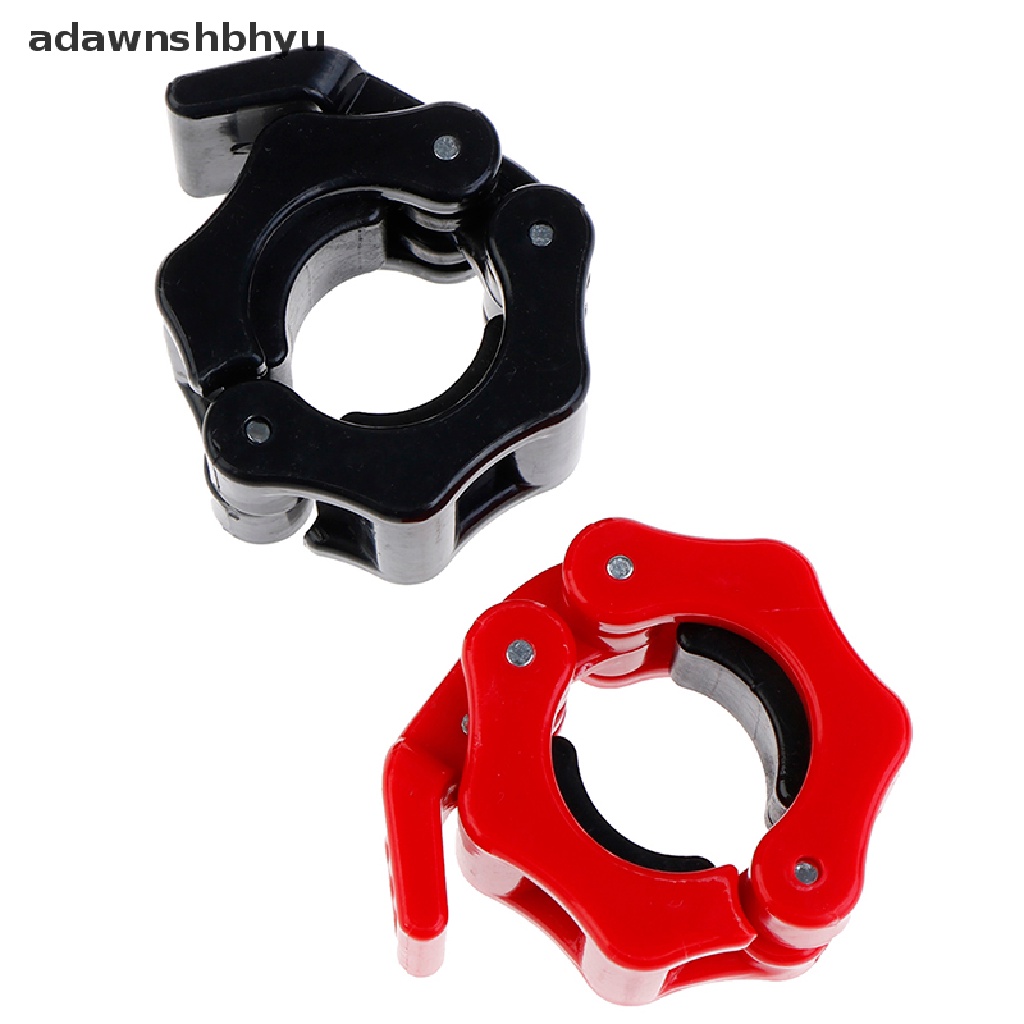 Adawnshbhyu 25MM Dumbbells Barbel Klem Kerah Lock Gesper Aksesoris Peralatan Kebugaran