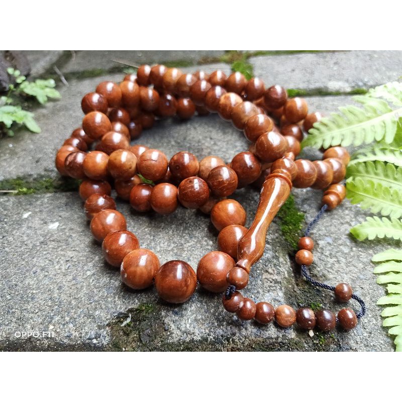 tasbih kaukah jumbo 15 mm geratis aksesoris kaukah