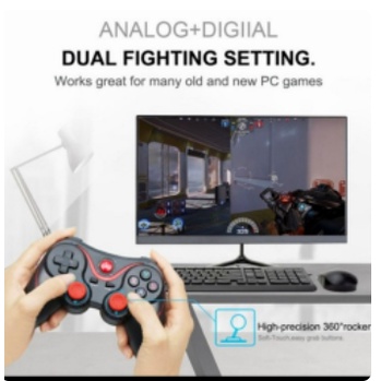 Gamepad x3 joystick Bluetooth Wireless