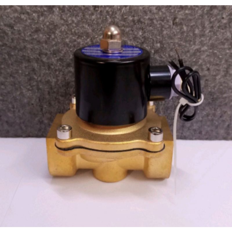 Solenoid valve kuningan 1inch AC 220V High Quality