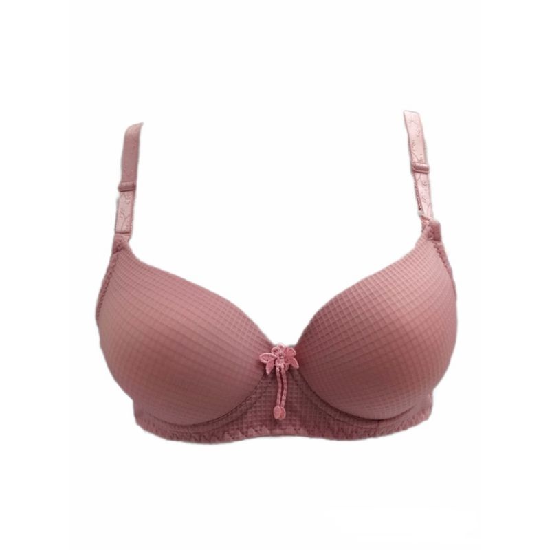 Glena Wafello Wire Bra - Pink