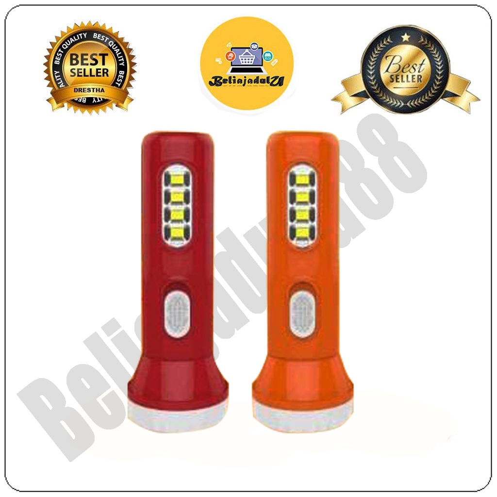 Beliajadulu88 Senter Led Lampu Emergency thunder 1watt ETH8820/ETH8830DL Ecoking