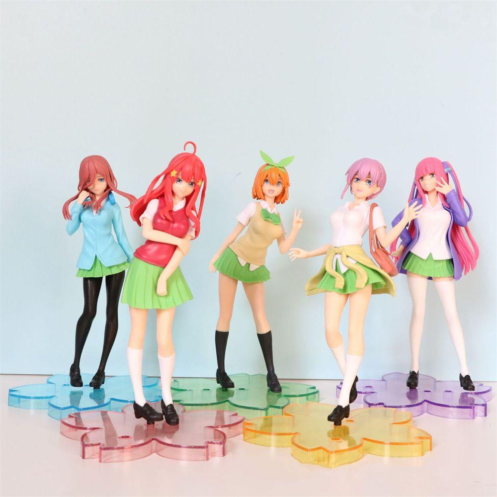 Mxbeauty The Quintessential Quintuplets Nakano Itsuki Collection Nakano Miku Nakano Ichika Mainan Model Figure Anime