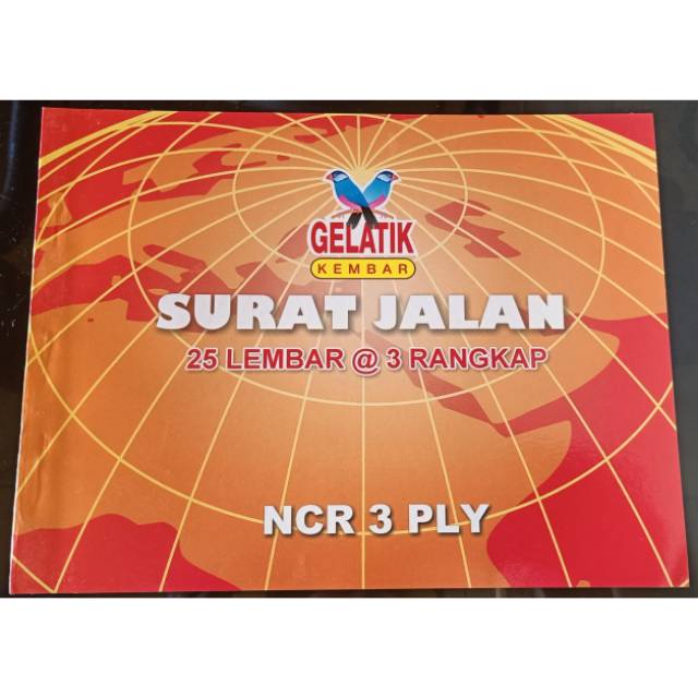 

Surat jalan NCR gelatik 3rangkap,tanpa karbon
