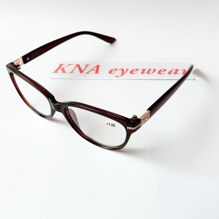 KACAMATA BACA LENSA PLUS KHUSUS WANITA MODEL KOREA