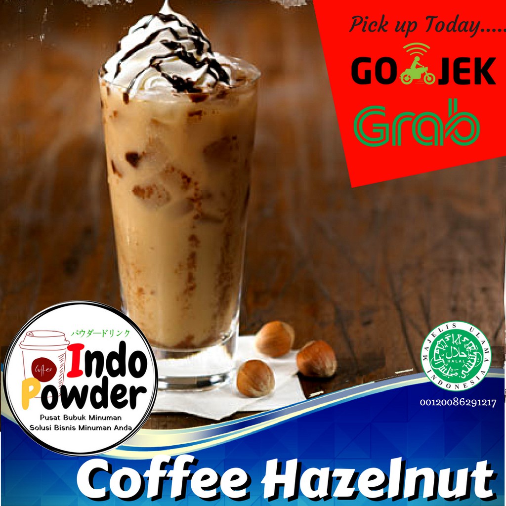 Coffee Hazelnut Powder 1 Kg / Bubuk Minuman Coffee Hazelnut 1 Kg