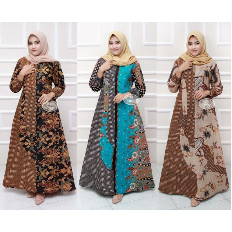 Toko Grosir Gamis Batik Modern Murah Katun Halus Kombinasi Truntum, Ori Batik Bd Pekalongan Big Size Jumbo z1mxoNdIorbnDkO