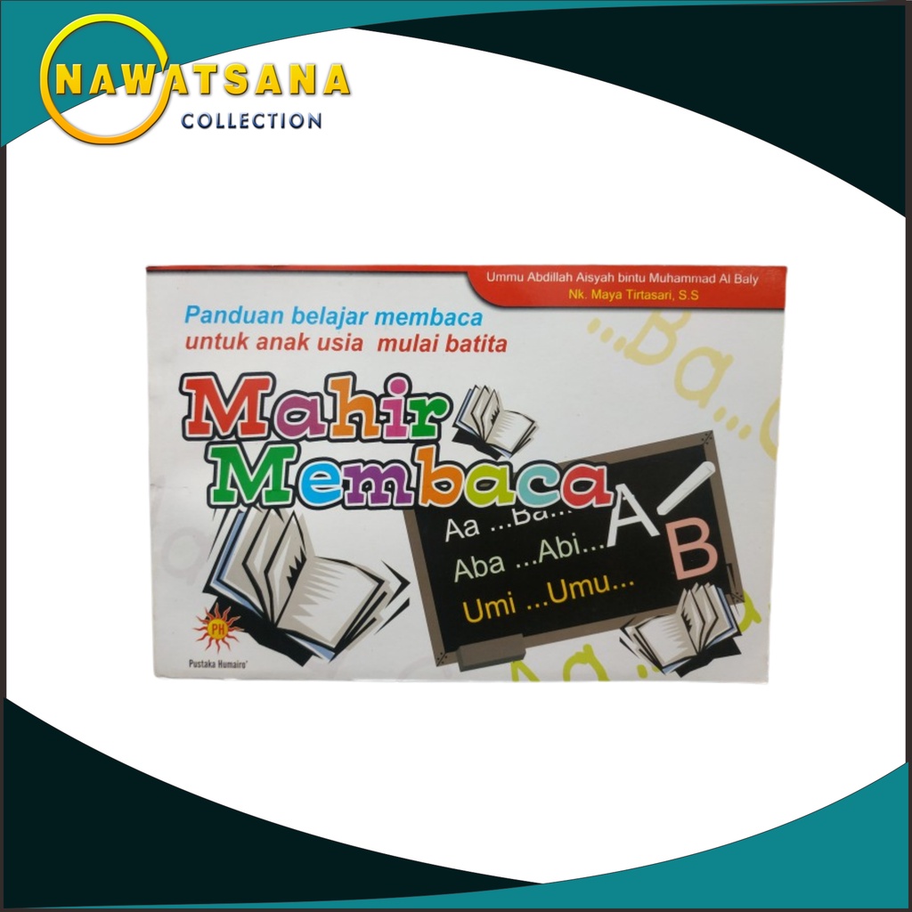 

Buku mahir membaca - Praktis belajar membaca - buku membaca - Mahir Membaca AIUEO Buku Anak Islam Suka Membaca BKN AISM - untuk anak usia mulai batita - buku membaca paud - buku belajar anak - panduan belajar membaca