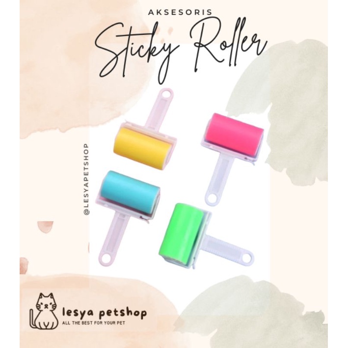 Pembersih Bulu Kucing / Sticky Roller Pembersih Bulu Kucing