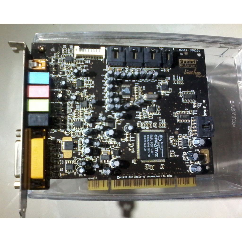 Sound Card Creative Sound Blaster Live 5.1 SB0220