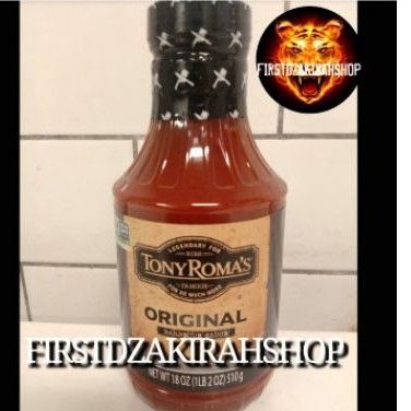 

Tony roma's original saus 510gr