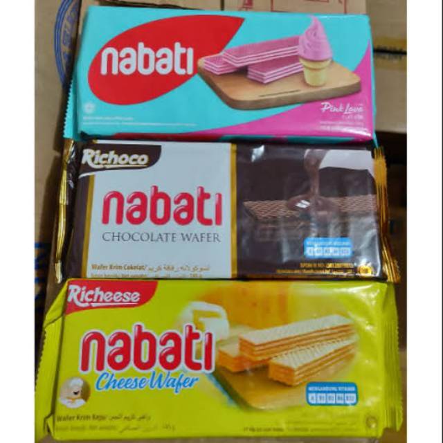 

Richeese Nabati wafer 145gr