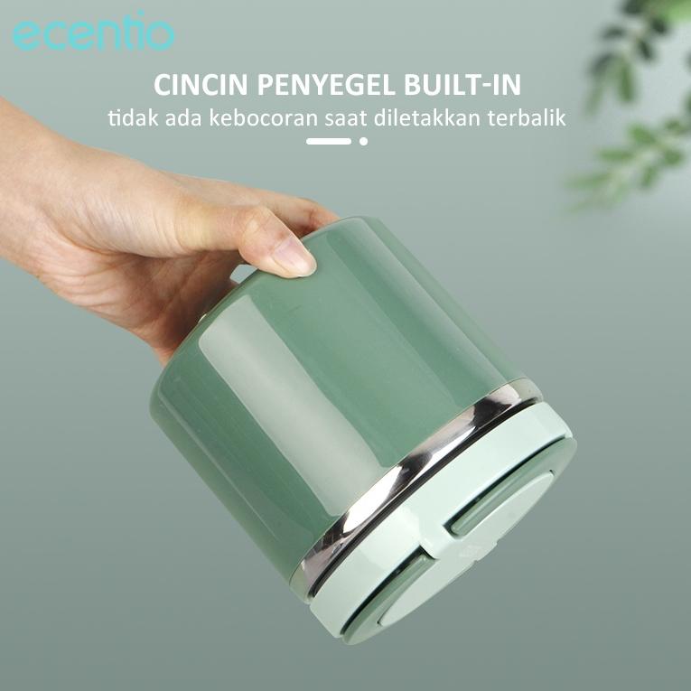 A8D5 FOODI termos mini termos air panas mini 630ml/cangkir mangkok anti bocor/termos sup tahan panas