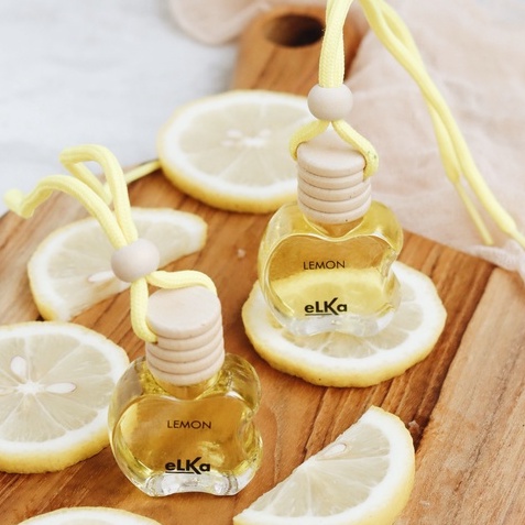 eLKa Parfum Mobil Mewah Aroma Lemon dengan Essential Oil