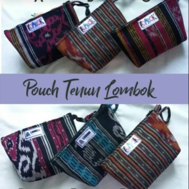 Pouch tenun lombok