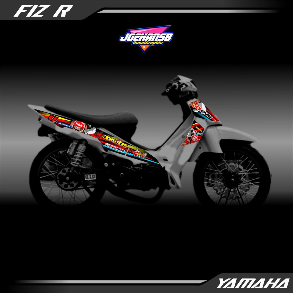 Striping FIZ R - Stiker FIZ R 2004 Racing Roadrace 04