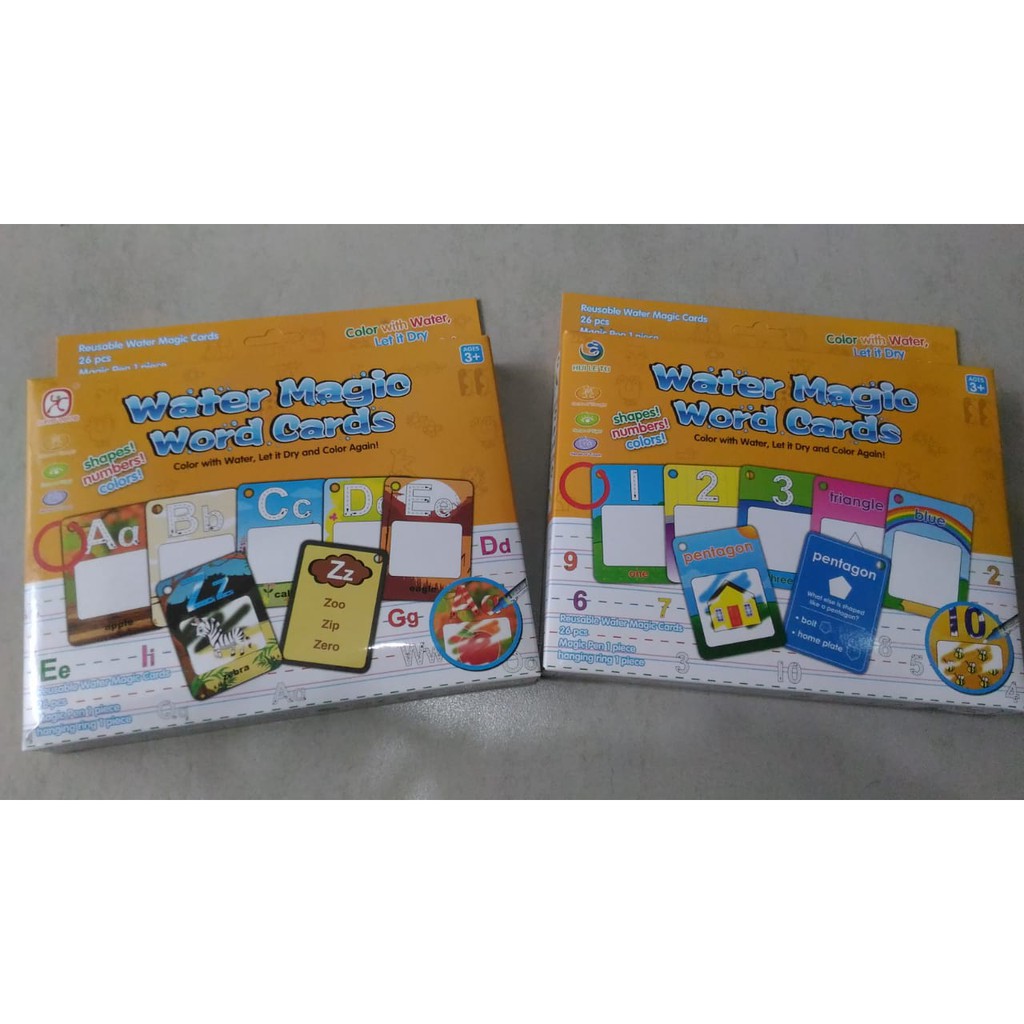 

Water Magic / Water Doodle Card / Kartu Mewarnai