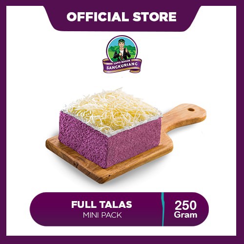 

Lapis Bogor Sangkuriang Full Talas - Mini Pack (250gr)