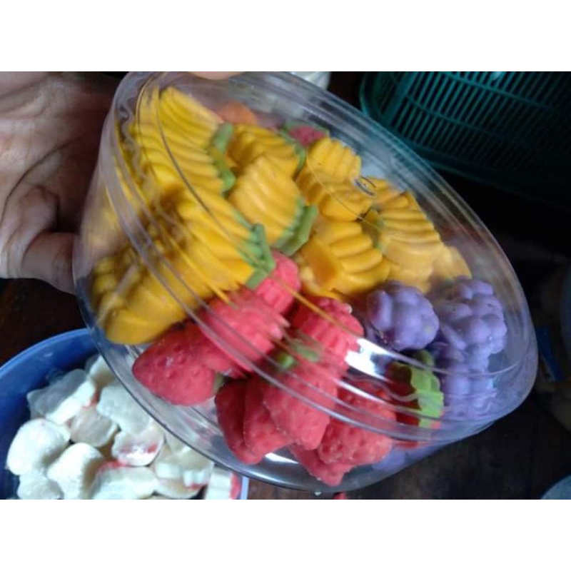 

cokelat bentuk buah buahan