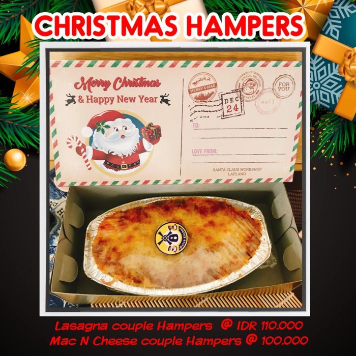 

Christmas - Hampers Natal Christmas Lasagna Couple