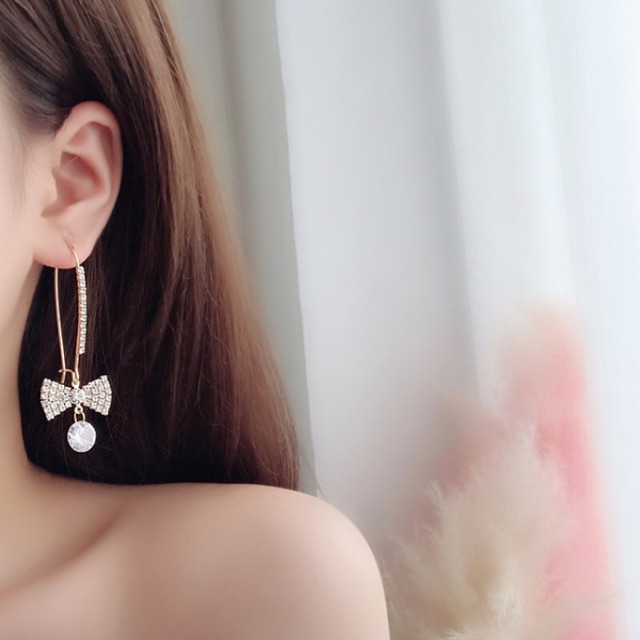 Anting （E188）Gantung Mutiara Air Tawar Lapis Silver Sterling 925 untuk Fashion Wanita Mutiara anting