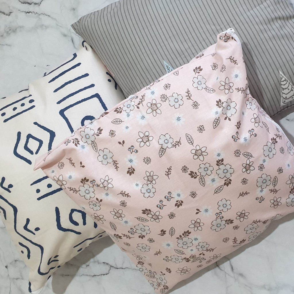 [100% FOTO ASLI] SARUNG BANTAL SOFA KATUN CATRA/KANVAS