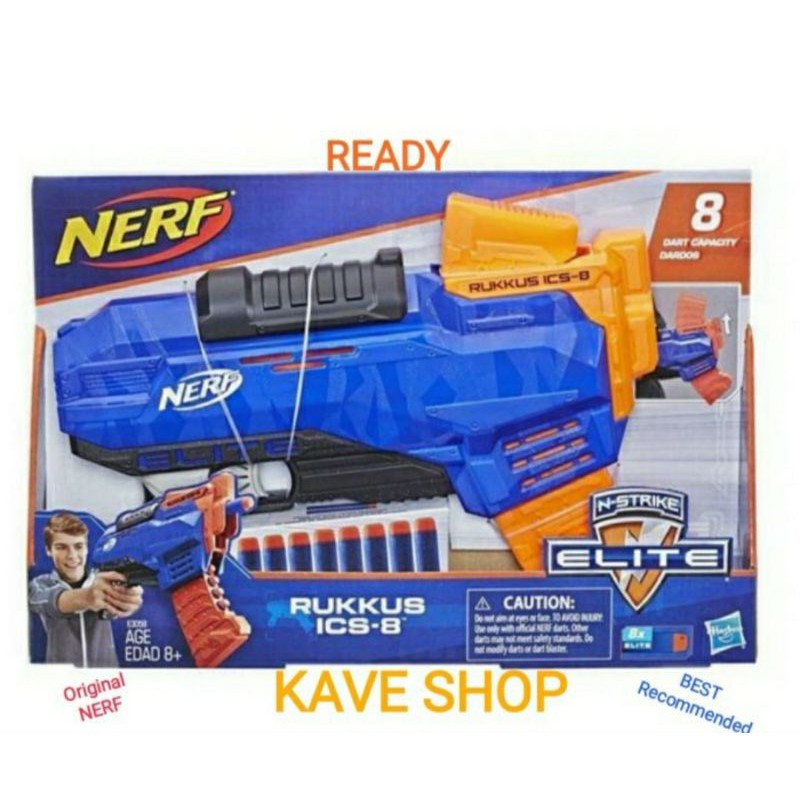 NERF HASBRO : RUKKUS ICS-8 - Original NERF - NEW