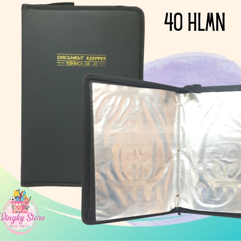 

Clear Holder / Document Keeper Yushinca (40 Halaman)