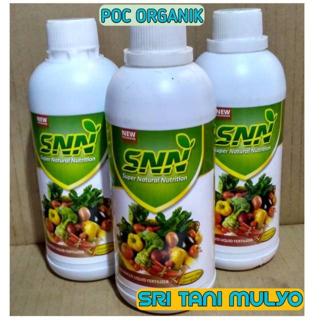 [ POC ] Pupuk Organik Cair SNN 500ml - Super Natural Nutrisi / Penyubur / sayuran / ZPT