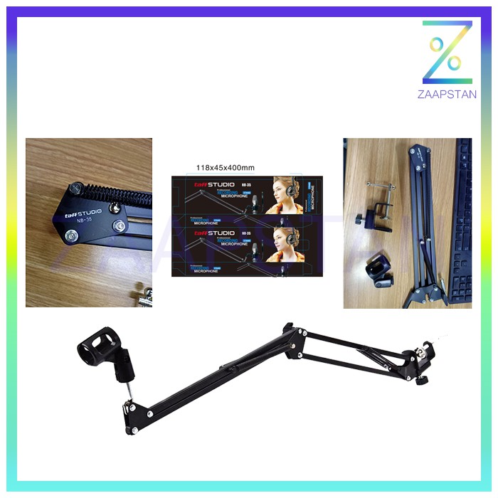 Paket Smule Streaming Vlogging Recording Microphone BM 800 + Stand Arm + Soundcard + Splitter