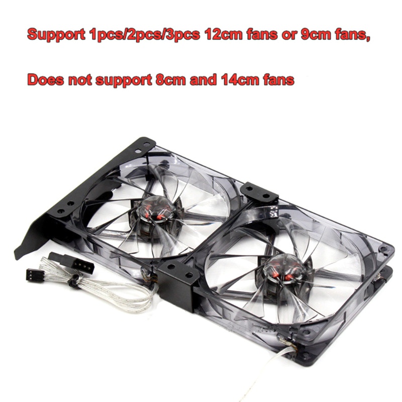 Bt Video Card DIY Fan Support 9cm/12cm Kipas Radiator Komputer Holder 80-90mm