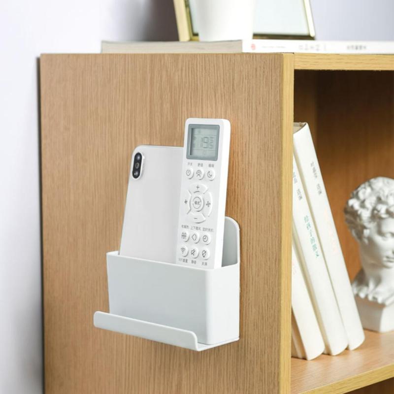 Hot Sale/Kotak Penyimpanan Ac Bebas Pukulan/Kotak Penyimpanan Organizer Yang Dipasang Di Dinding/Organizer Rak Remote Control Telepon Rumah