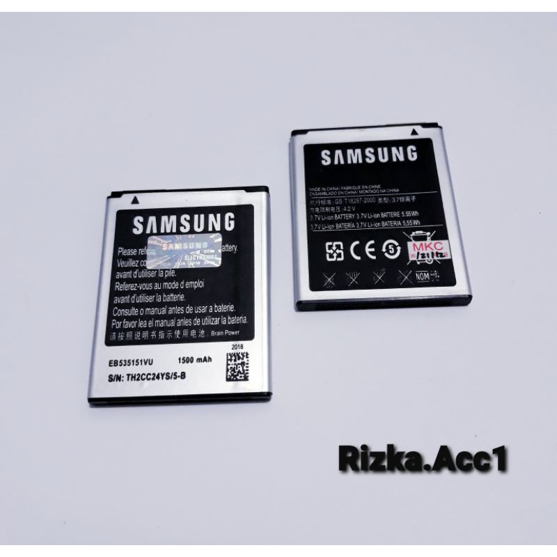 Baterai Batre Samsung Galaxy S Advance / i9070 EB535151VU Original Battery Hp