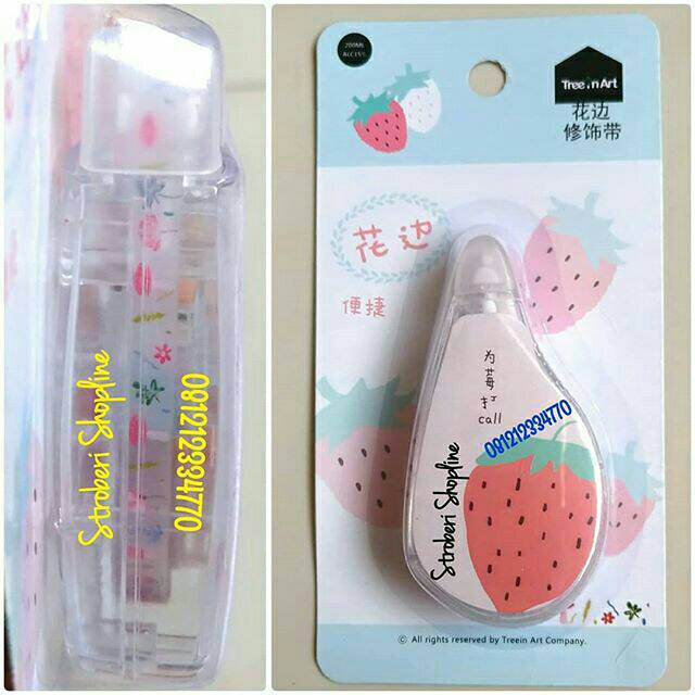 

Correction Tape Bermotif IMPORT (DETAIL MOTIF DISAMPING KIRI)